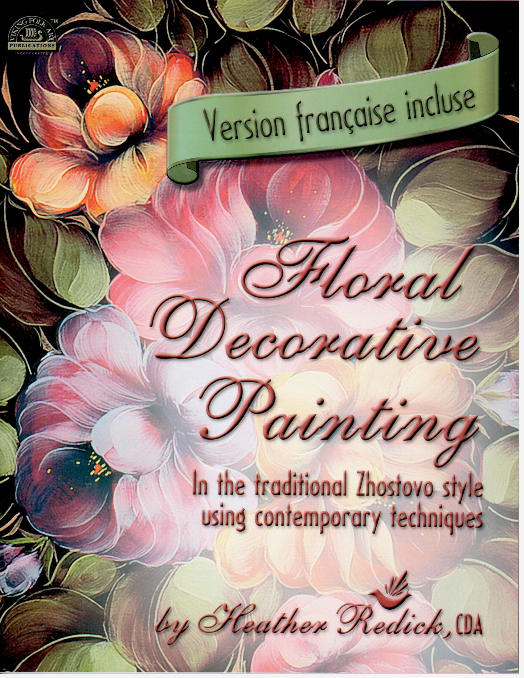 Decorative Painting Bookstore Floral Decorative Painting Heather